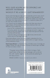 Divorce and Remarriage in the Church achterzijde