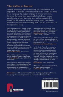 The Lord's Prayer achterzijde