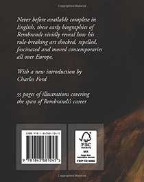 Lives of Rembrandt achterzijde