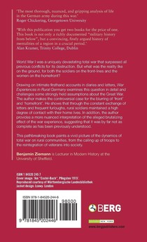 War Experiences in Rural Germany achterzijde