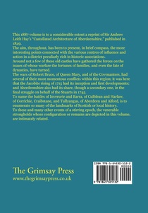 Castles of Aberdeenshire: Historical and Descriptive Notices (1887) achterzijde