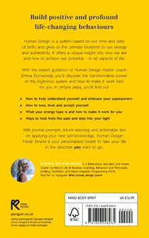 Human Design Made Simple achterzijde