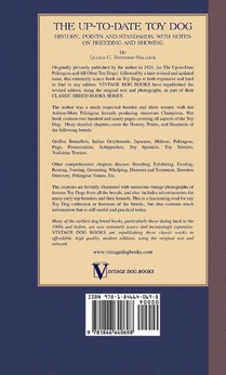 The Up-to-Date Toy Dog achterzijde