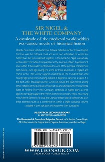 Sir Nigel & the White Company achterzijde