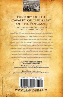 History of the Cavalry of the Army of the Potomac achterzijde