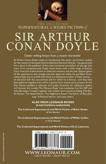 The Collected Supernatural and Weird Fiction of Sir Arthur Conan Doyle achterzijde