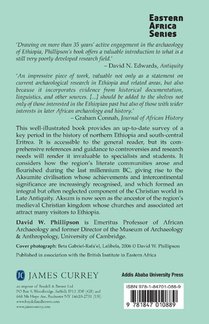 Foundations of an African Civilisation achterzijde