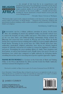 Spiritual Contestations – The Violence of Peace in South Sudan achterzijde