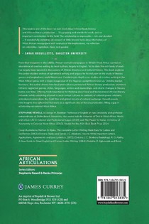 Newsprint Literature and Local Literary Creativity in West Africa, 1900s – 1960s achterzijde