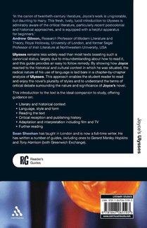 Joyce's Ulysses achterzijde