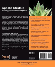Apache Struts 2 Web Application Development achterzijde