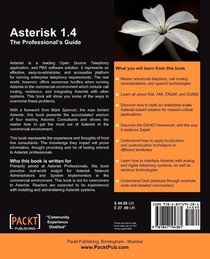 Asterisk 1.4 : The Professional's Guide achterzijde
