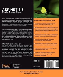 ASP.NET 3.5 Social Networking achterzijde