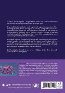 Death and Dying achterzijde