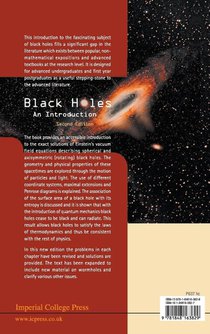 Black Holes: An Introduction (2nd Edition) achterzijde