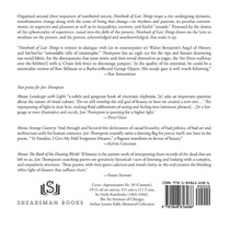 Notebook of Last Things achterzijde