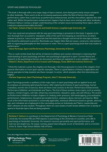 Sport Psychology achterzijde