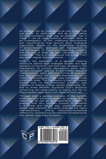 A Dialogical Framework for Legal Reasoning. The Ratio Legis and Precedent Case Models achterzijde