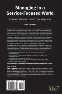Managing in a Service-Focused World achterzijde