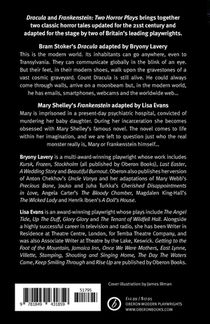 Dracula and Frankenstein achterzijde