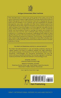 Challenging Gender Inequality in Tax Policy Making achterzijde