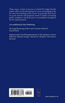 Constitutionalising the EU Judicial System achterzijde