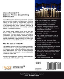 Microsoft Visio 2010 Business Process Diagramming and Validation achterzijde