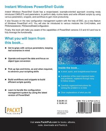 Instant Windows PowerShell Functions achterzijde