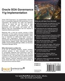 Oracle SOA Governance 11g Implementation achterzijde
