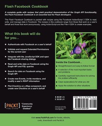 Flash Facebook Cookbook achterzijde