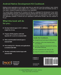 Android Native Development Kit Cookbook achterzijde