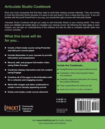 Articulate Studio Cookbook achterzijde