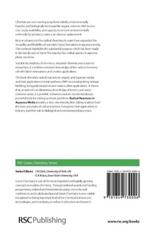 Radical Reactions in Aqueous Media achterzijde