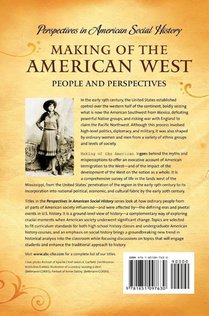 Making of the American West achterzijde