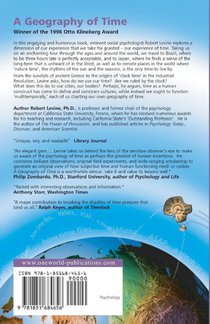 A Geography of Time achterzijde