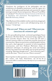 Zen and the Art of Consciousness achterzijde