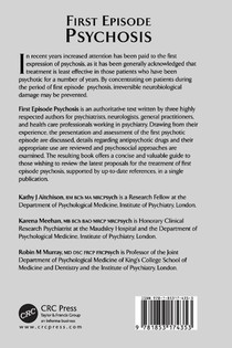 First Episode Psychosis achterzijde