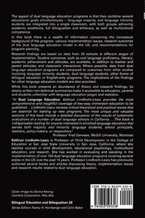 Dual Language Education achterzijde