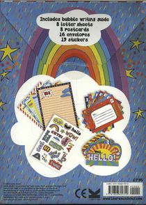 My Amazing Bubble Writer Stationery Kit achterzijde