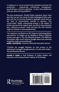 The Reflective Practitioner achterzijde