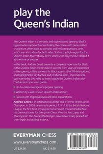 Play the Queen's Indian achterzijde