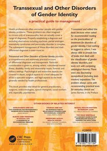 Transsexual and Other Disorders of Gender Identity achterzijde