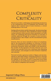 Complexity And Criticality achterzijde