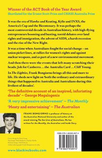 The Eighties: The Decade that Transformed Australia achterzijde