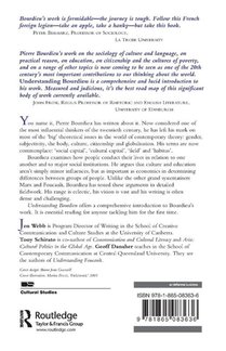 Understanding Bourdieu achterzijde