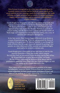 THE OCCULT FICTION OF DION FORTUNE achterzijde