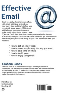 Effective Email achterzijde