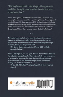 Hope Beyond Cure achterzijde