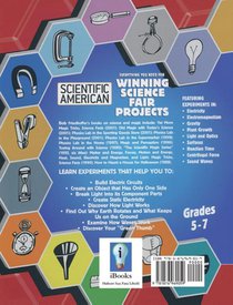 Scientific American, Winning Science Fair Projects, Grades 5-7 (LIB) achterzijde