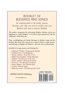 Shabbat Seder achterzijde